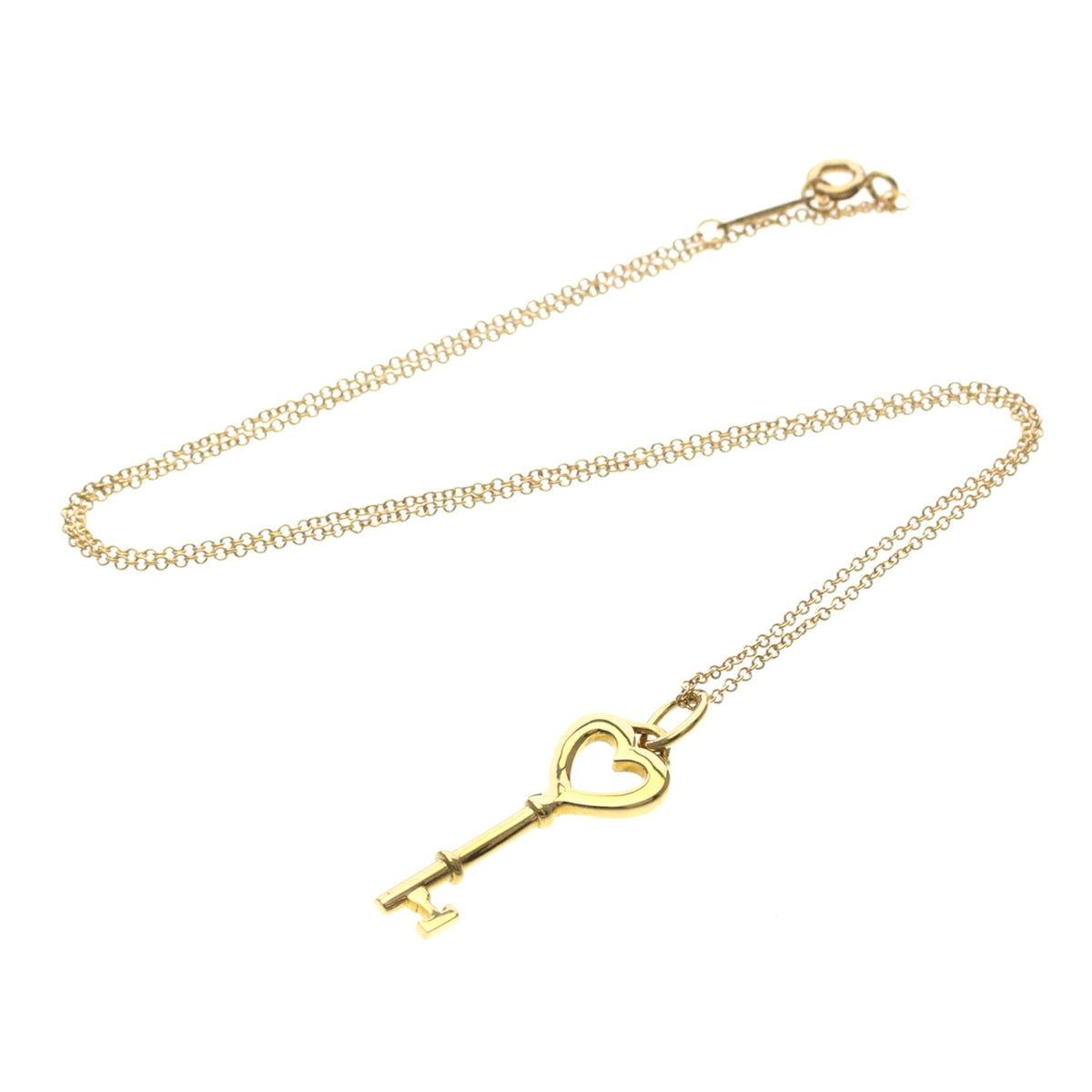 Tiffany Heart Key · Rose Gold Necklace
