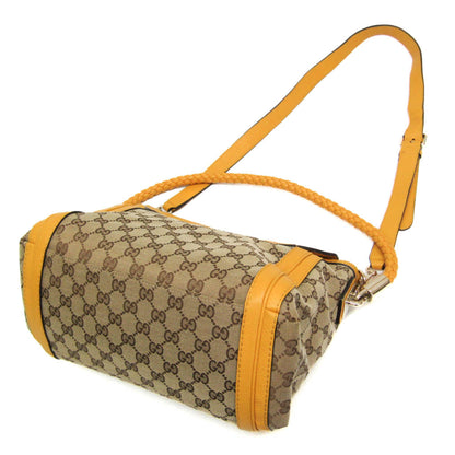 Gucci Bella · GG Canvas · Bamboo Handle