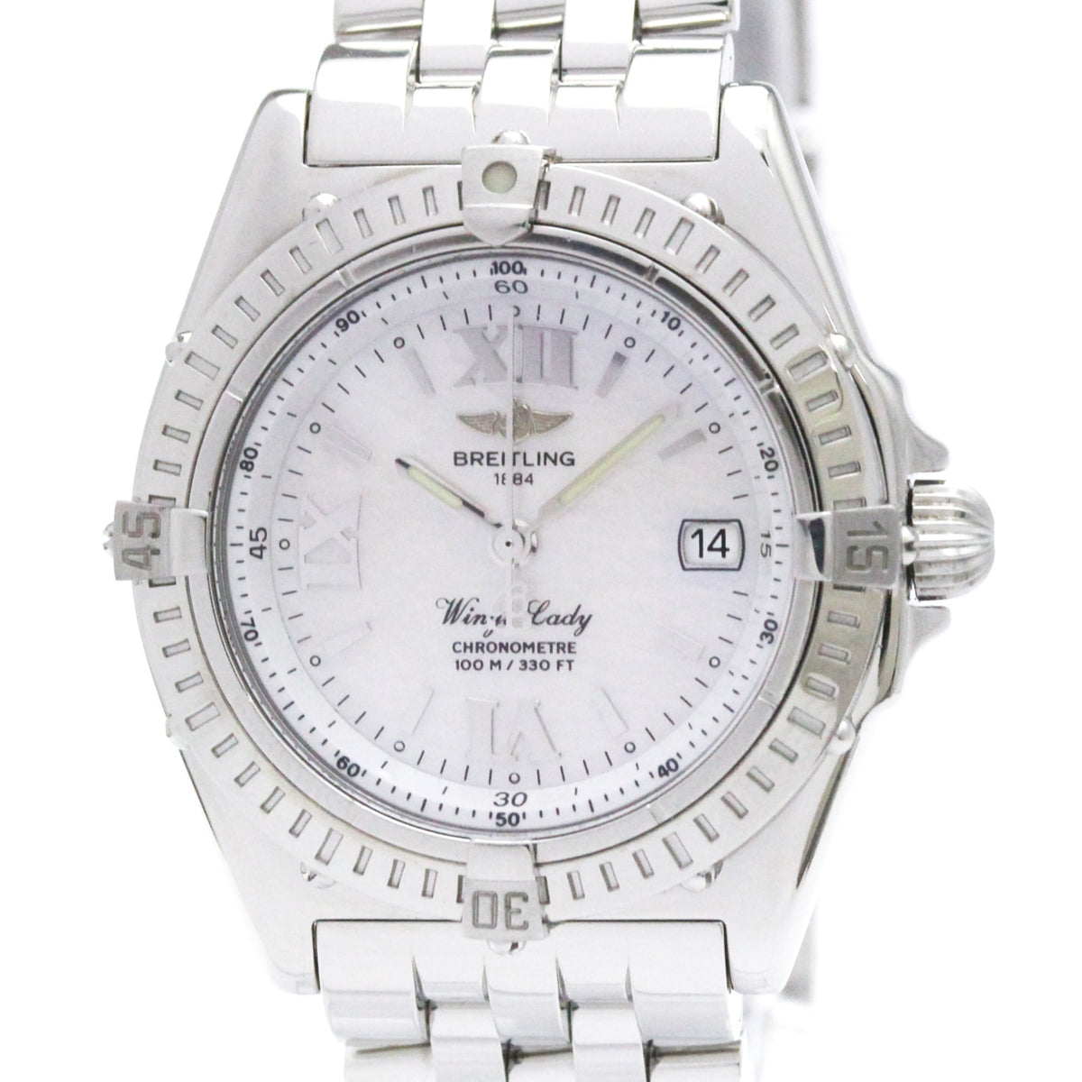 Breitling Wings · Mother-of-Pearl · Steel