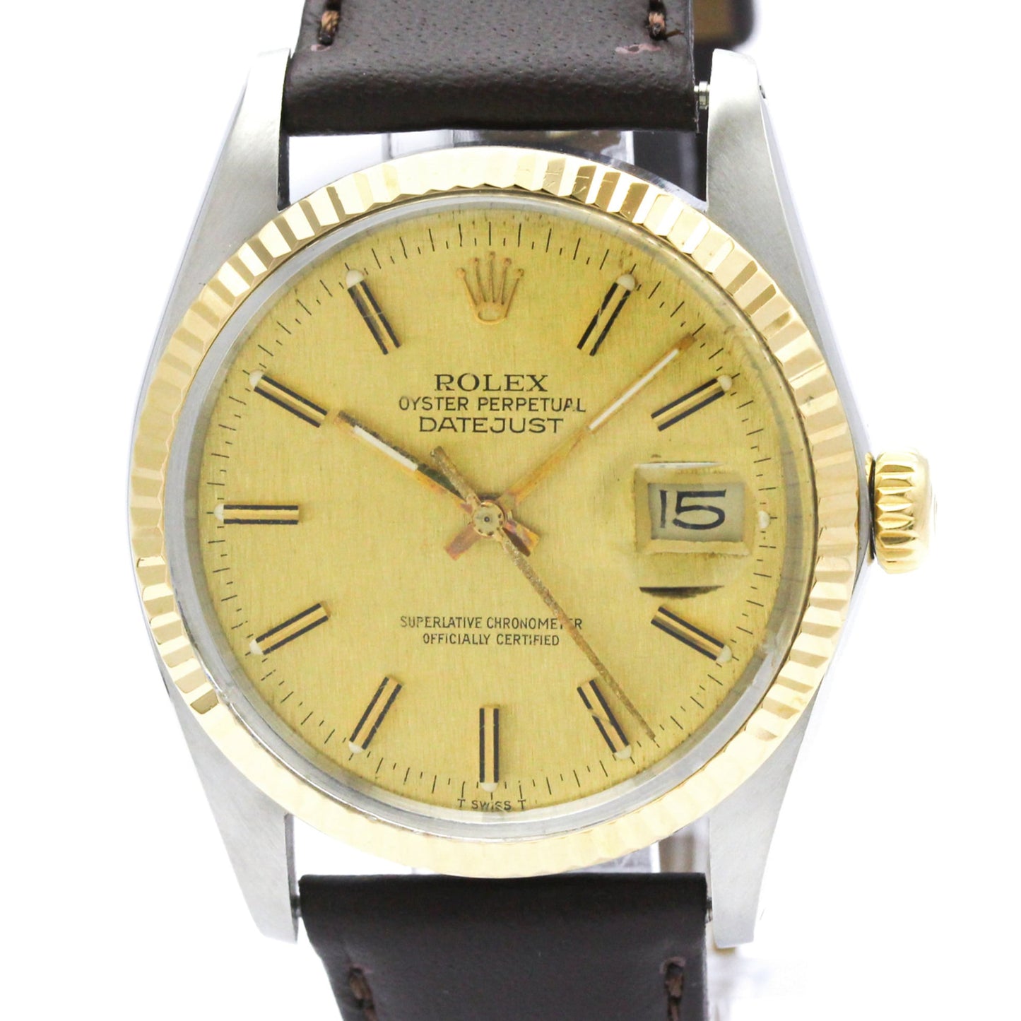 Rolex Datejust · Steel & Gold · Automatic