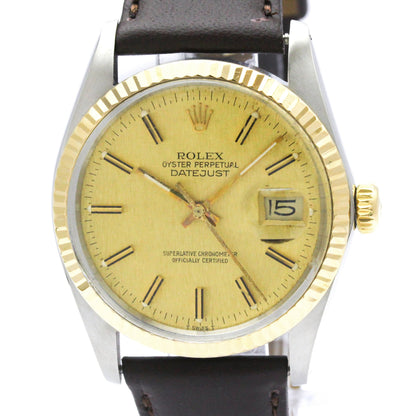 Rolex Datejust · Steel & Gold · Automatic
