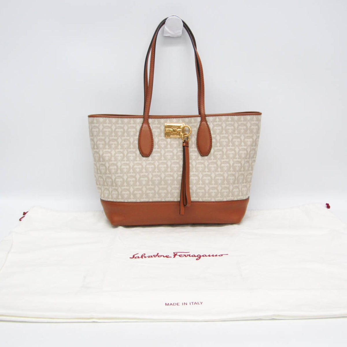 Salvatore Ferragamo Gancini · Canvas Tote