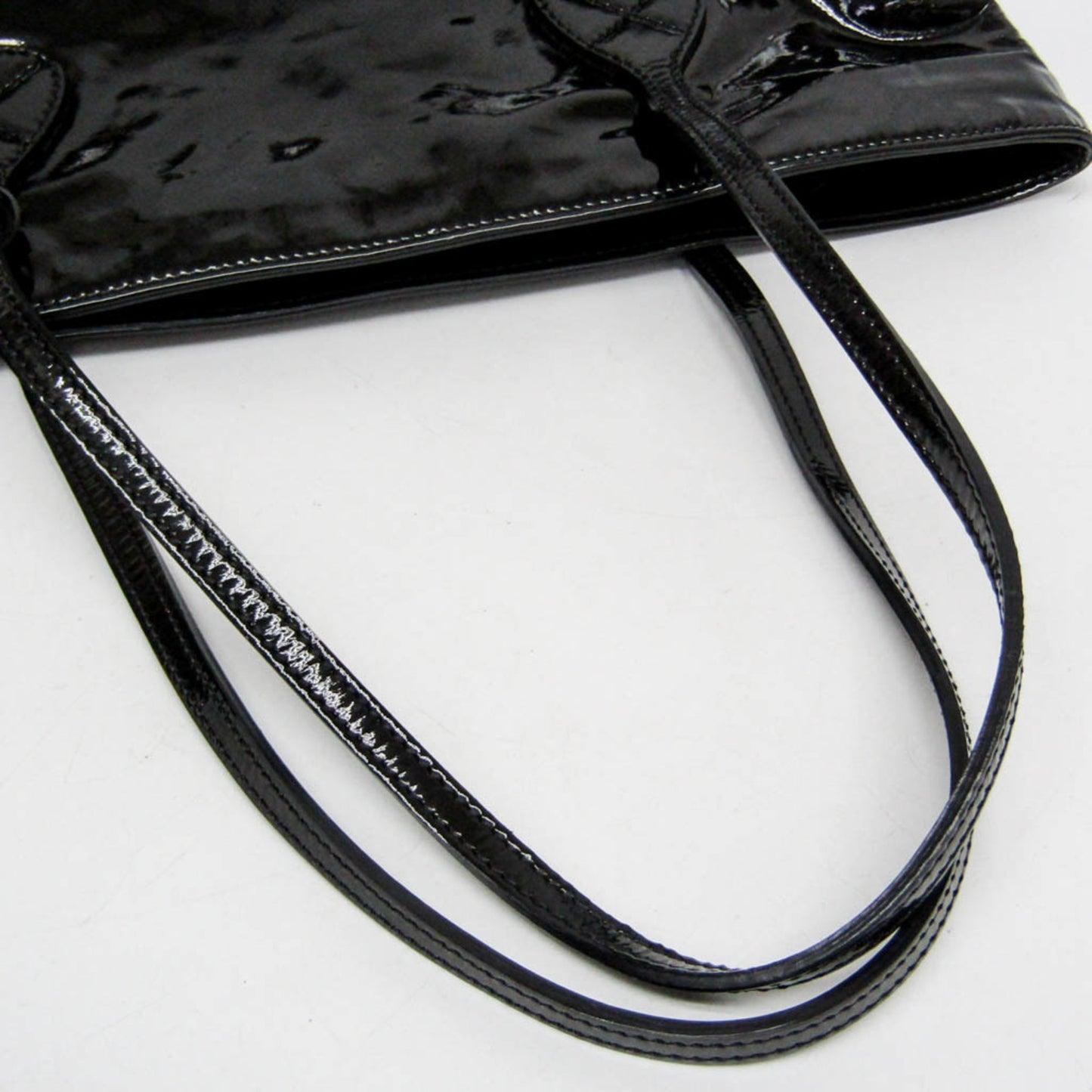 Celine Enamel Leather Tote