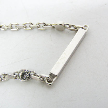 Saint Laurent · Rhinestone Charm Bracelet