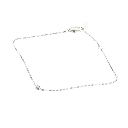 Cartier Damour · 18K White Gold · Diamond Charm