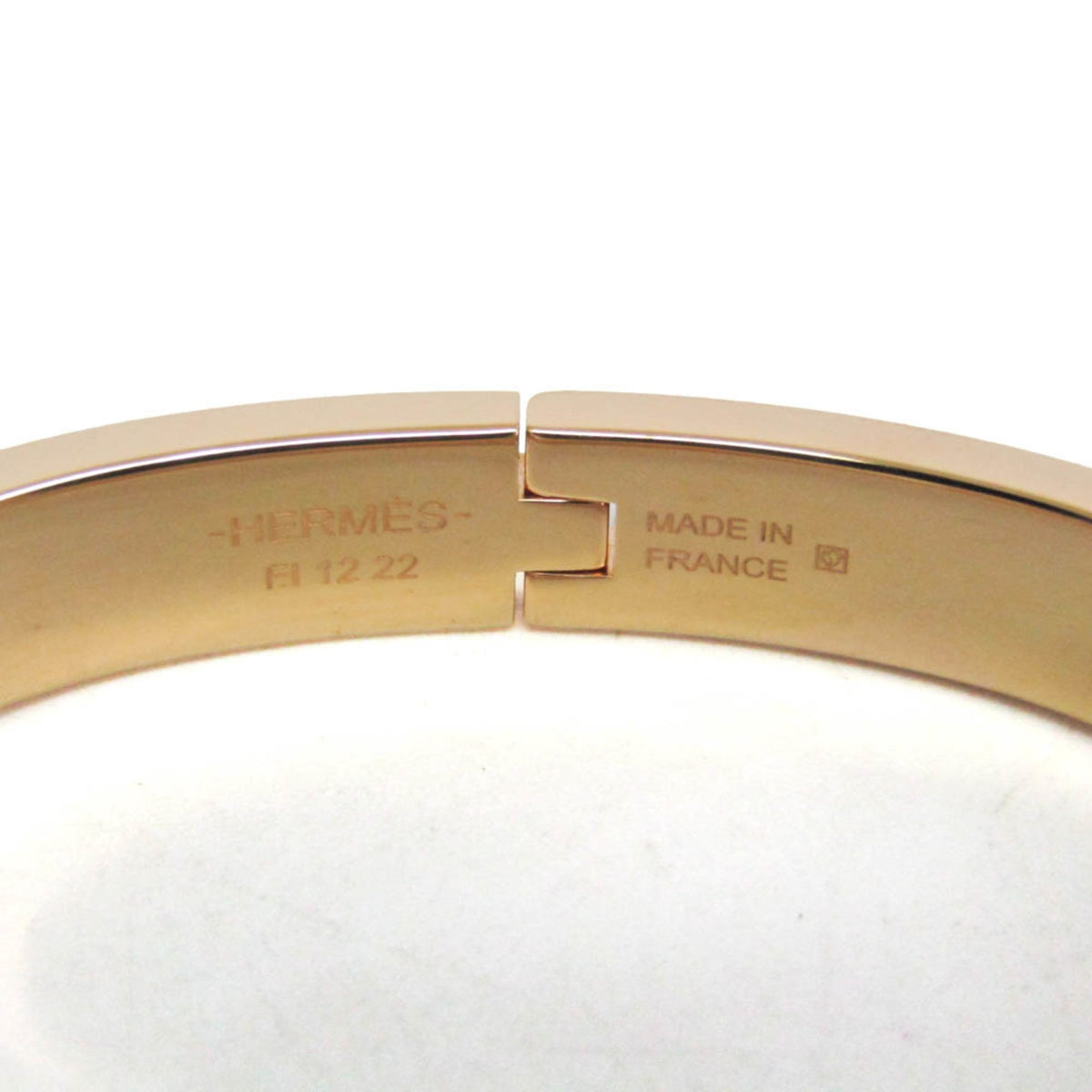 Hermès Clic · Chaîne d'Ancre · Rose Gold