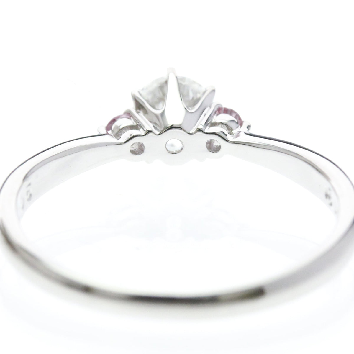 Tasaki Diamond · Platinum · Solitaire · Size 6 (EU 55)