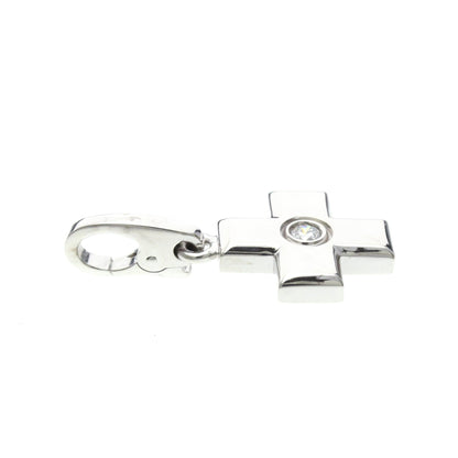 Cartier Cross · 18K White Gold · Diamond