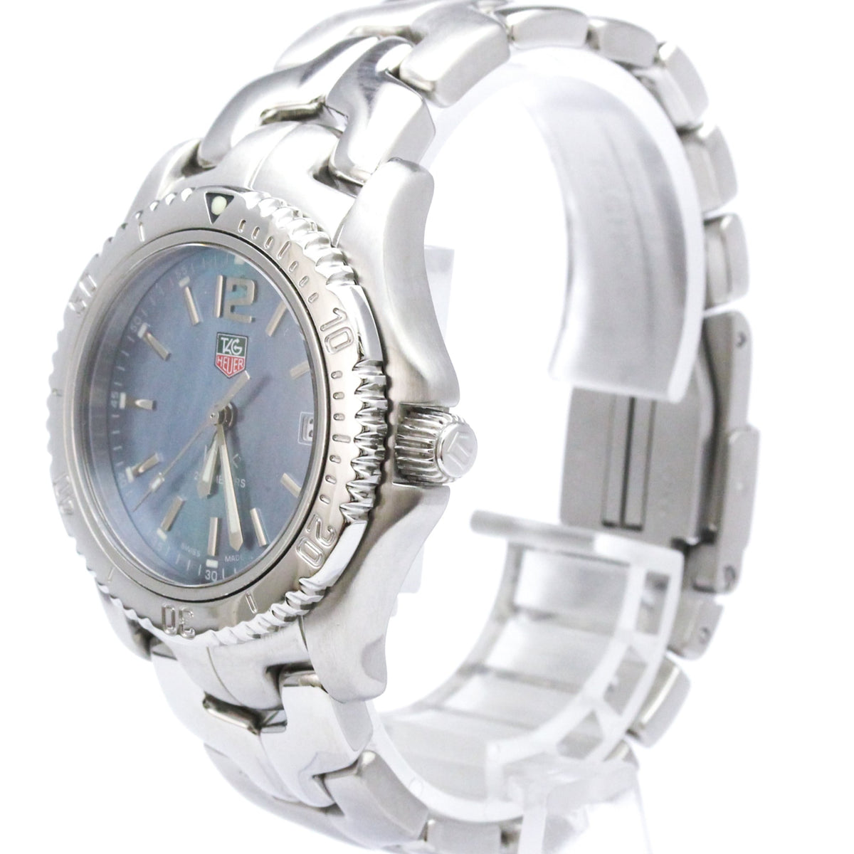 Tag Heuer Link · Mother-of-Pearl · Steel
