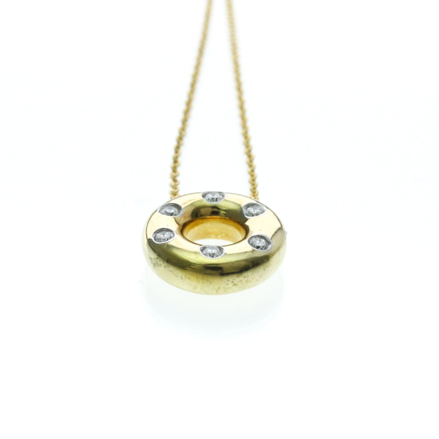 Tiffany Dots Circle · Diamond · Platinum