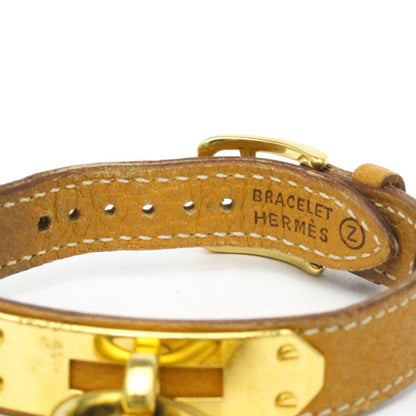 Hermès Kelly · Gold Plated · Leather