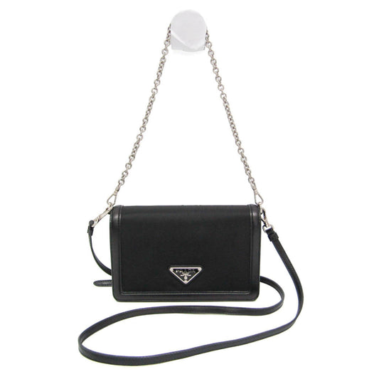 Prada Chain Mini Crossbody · Nylon