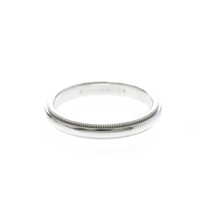 Tiffany Milgrain · Platinum
