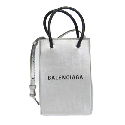 Balenciaga Shopping Phone Holder · Leather