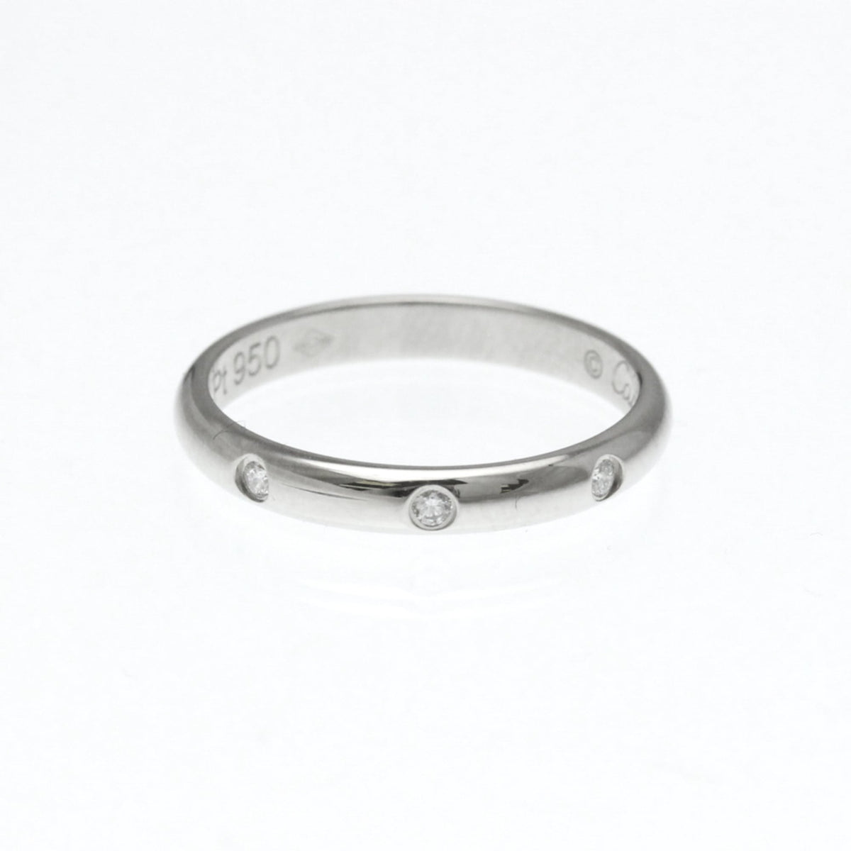 Cartier Classic Wedding · Platinum · 3 Diamonds