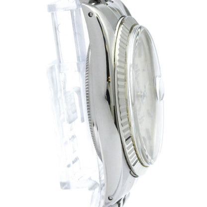 Rolex Datejust · 18K White Gold · Steel