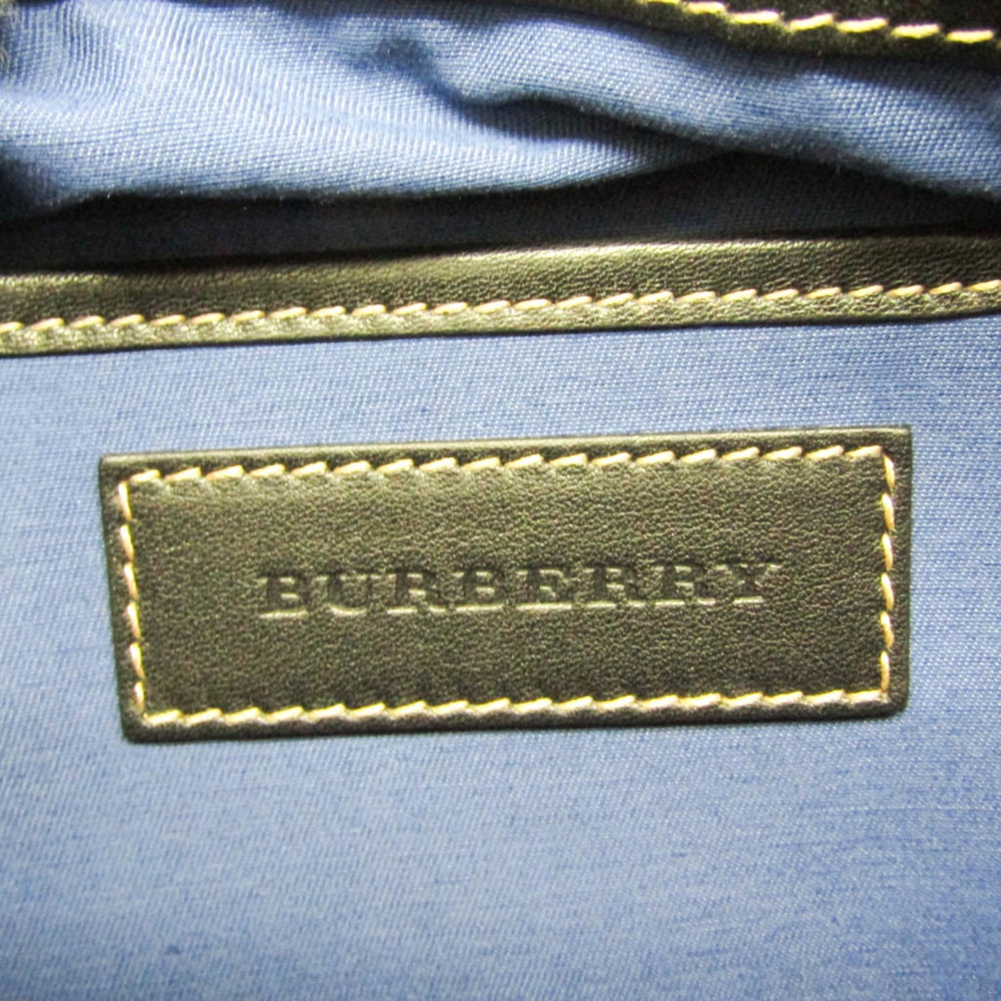 Burberry Vintage Check · Leather Pouch