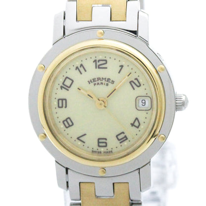 Hermès Clipper · Gold Plated · Quartz