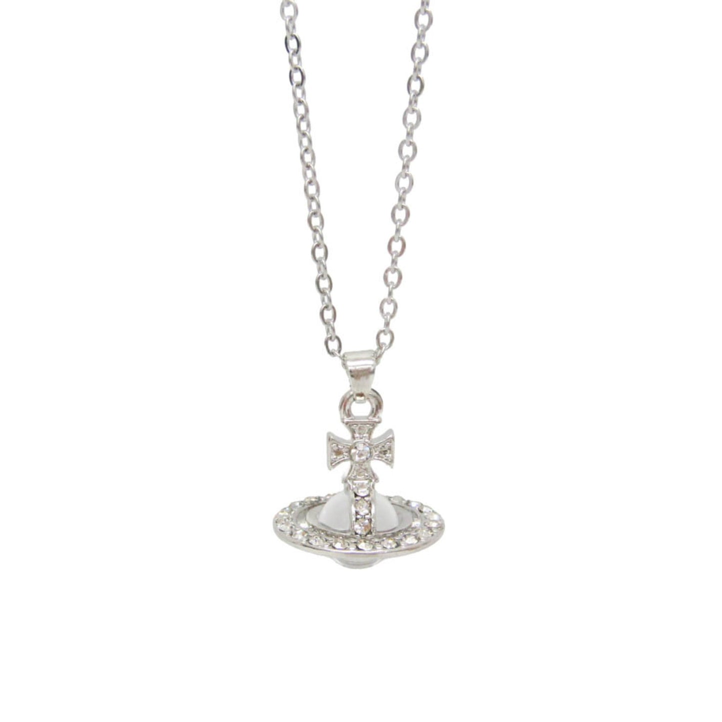 Vivienne Westwood Orb · Rhinestone Pendant