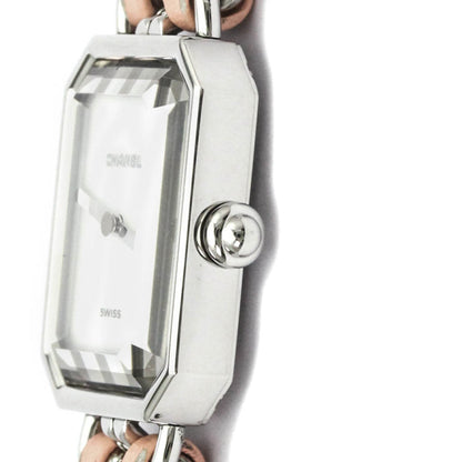 Chanel Premiere Lock · Steel · Mother-of-Pearl