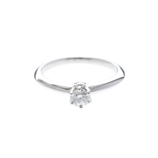 Tiffany Classic Solitaire · Platinum · Diamond · Size 3 (EU 47.5)