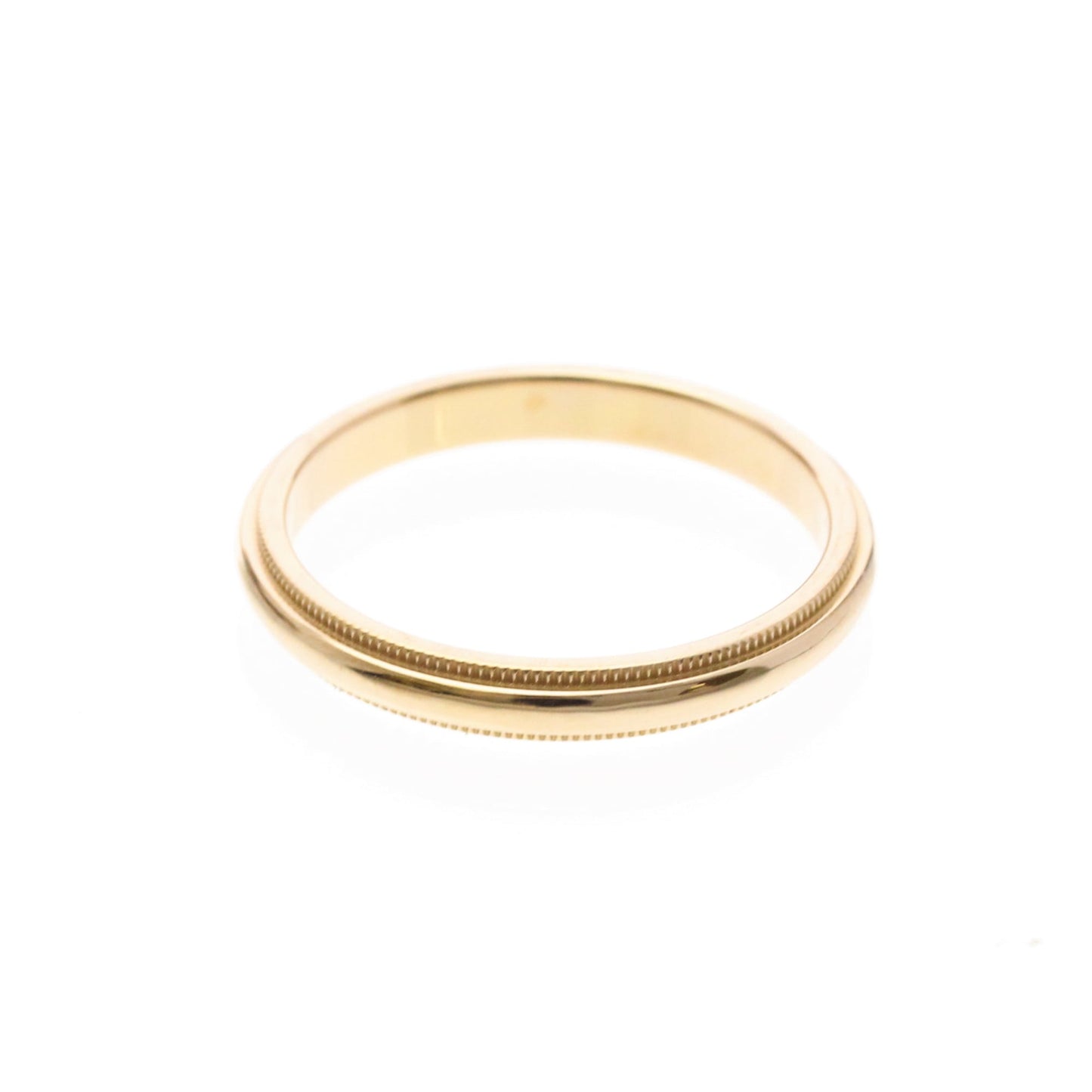 Tiffany Milgrain · 18K Rose Gold