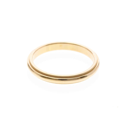 Tiffany Milgrain · 18K Rose Gold