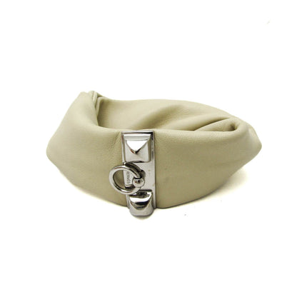 Hermès Médor · Petit H · Leather Bangle