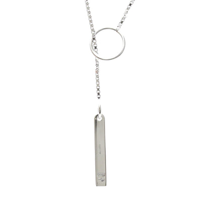 Gucci Lariat · 18K White Gold