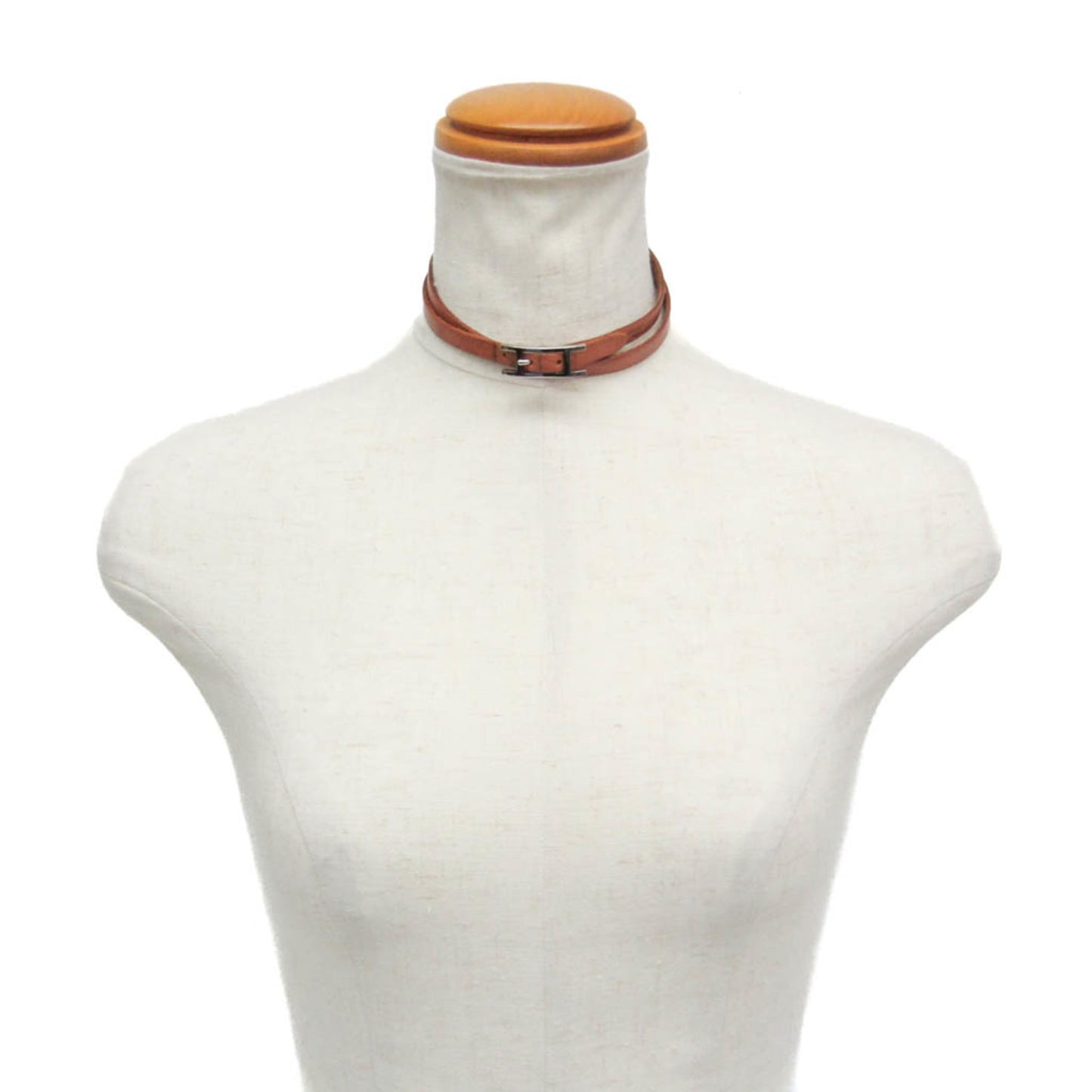 Hermès Hapi Choker · Leather Wrap Bangle