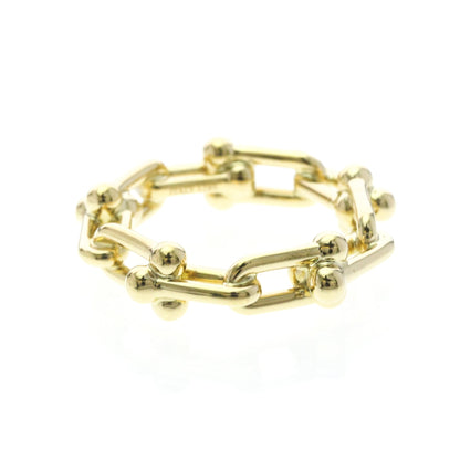 Tiffany Hardware · 18K Yellow Gold · Diamond · Size 7 (EU 57.5)