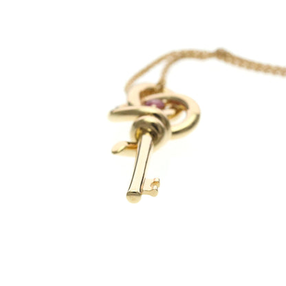 Tiffany Knot Key · Rose Gold · Pink Sapphire