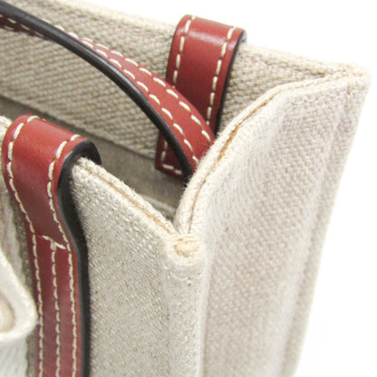 Chloé Woody Mini · Canvas & Leather