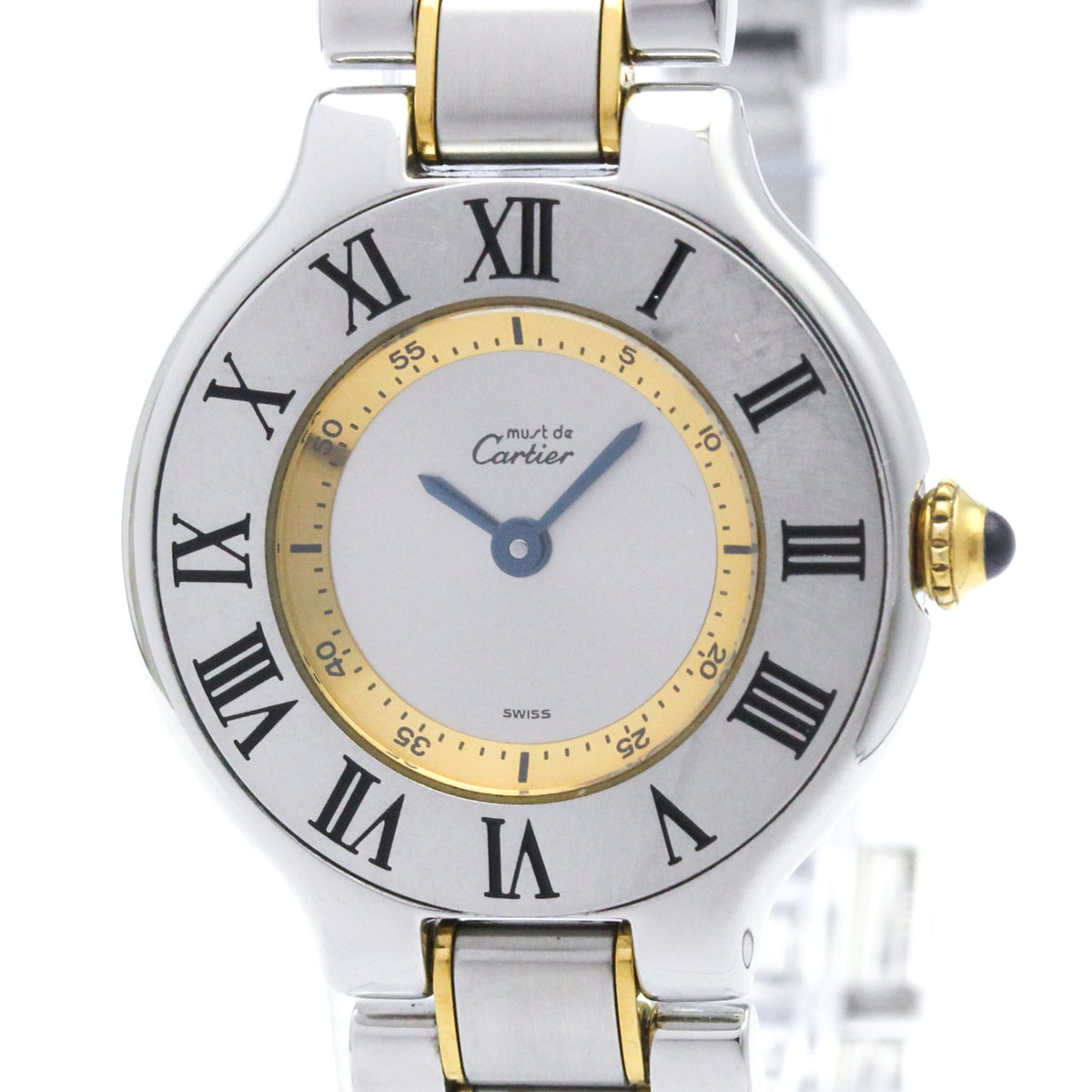 Cartier Must 21 · Steel & Gold Plated