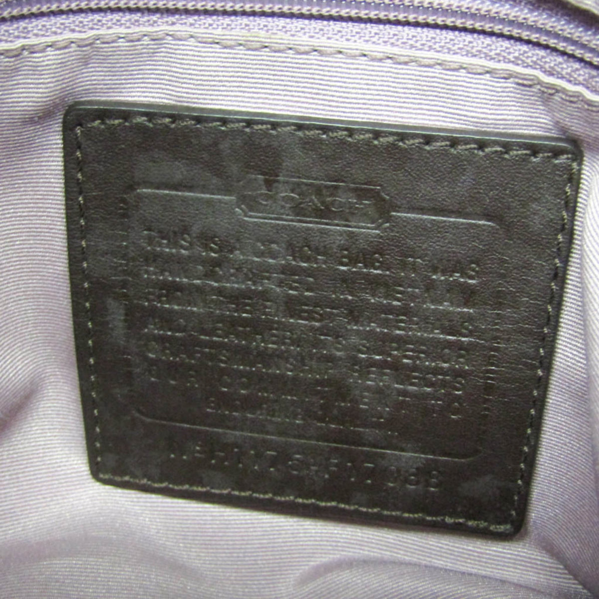 Coach Signature · Canvas & Leather Crossbody