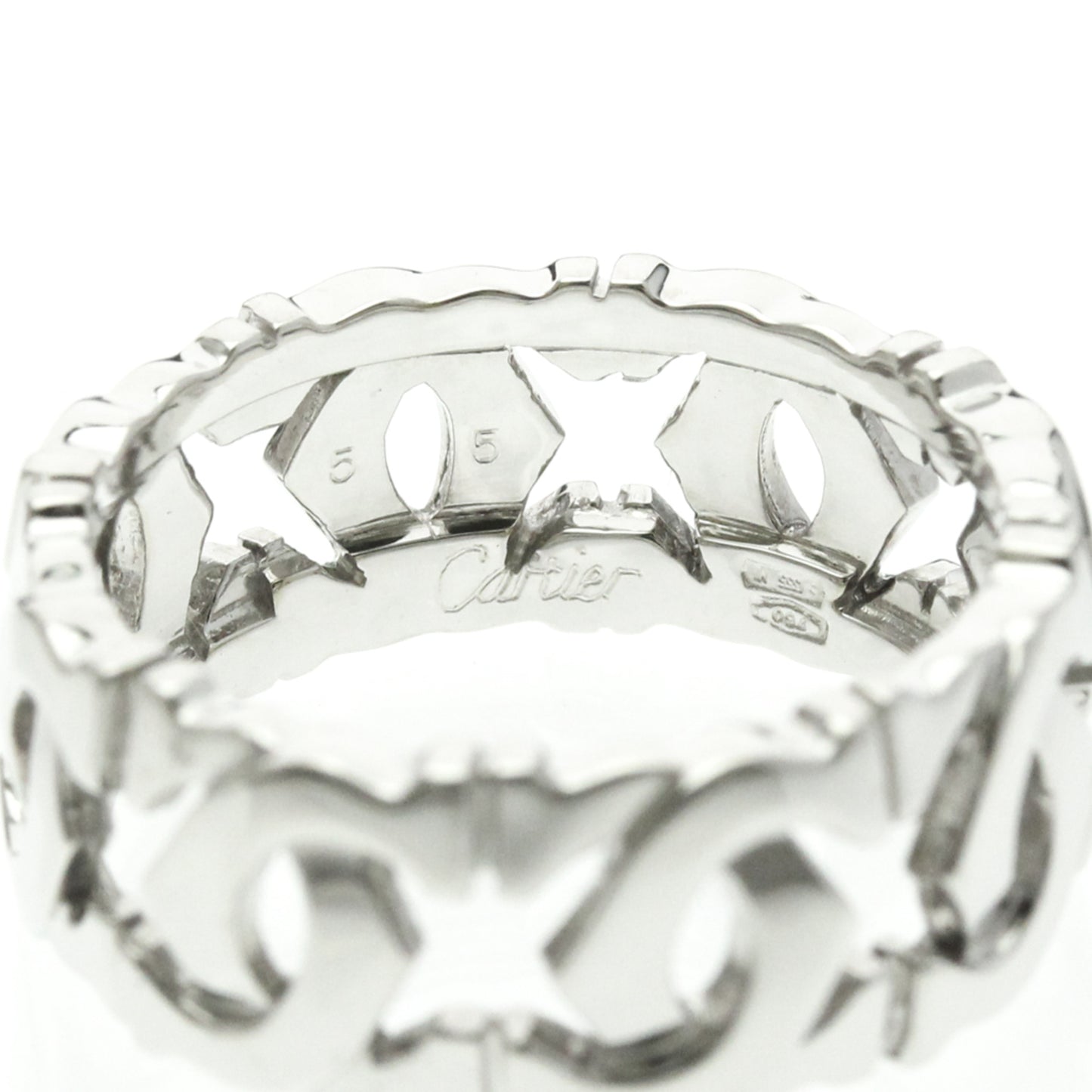 Cartier Entrelacé · 18K White Gold