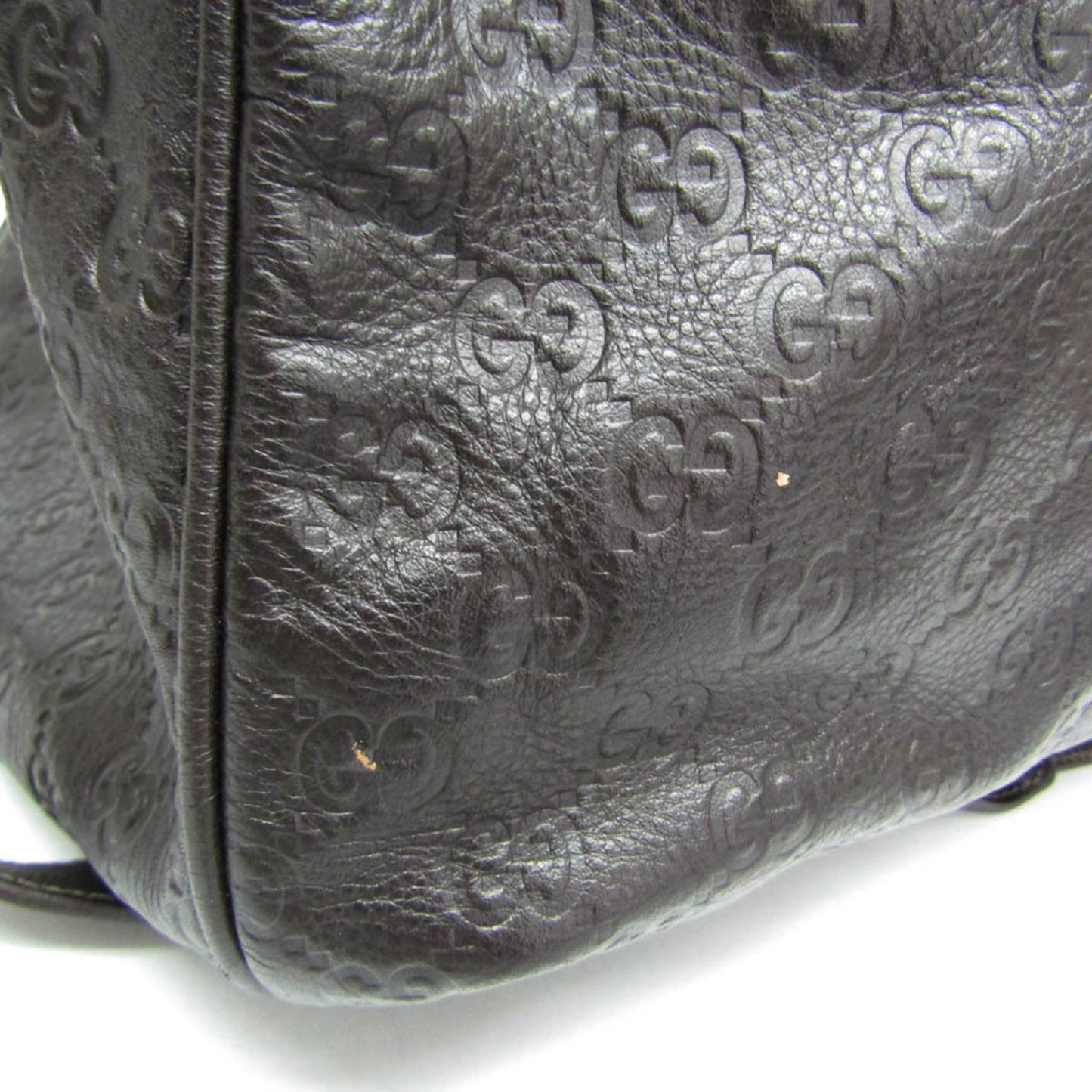 Gucci Guccissima · Leather Boston Bag