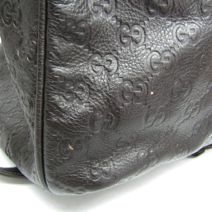 Gucci Guccissima · Leather Boston Bag
