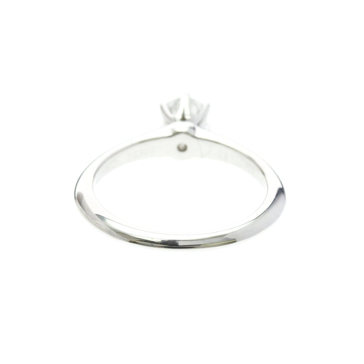 Tiffany Classic Solitaire · Platinum · Diamond · Size 4 (EU 47.5)