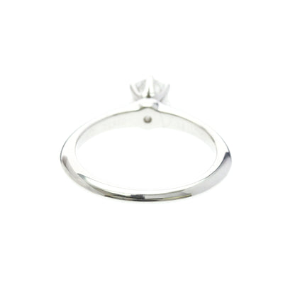 Tiffany Classic Solitaire · Platinum · Diamond · Size 4 (EU 47.5)