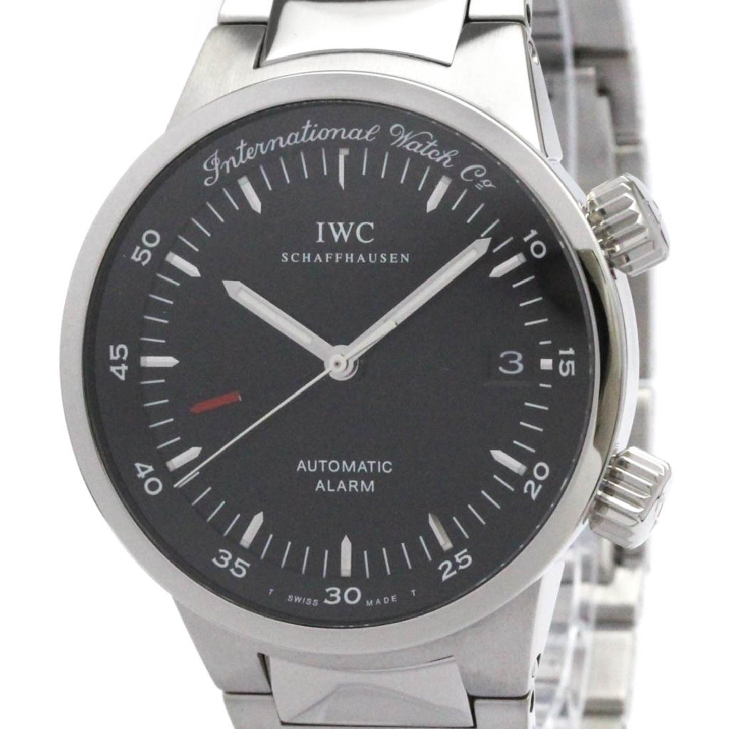 IWC GST · Steel · Automatic · Alarm