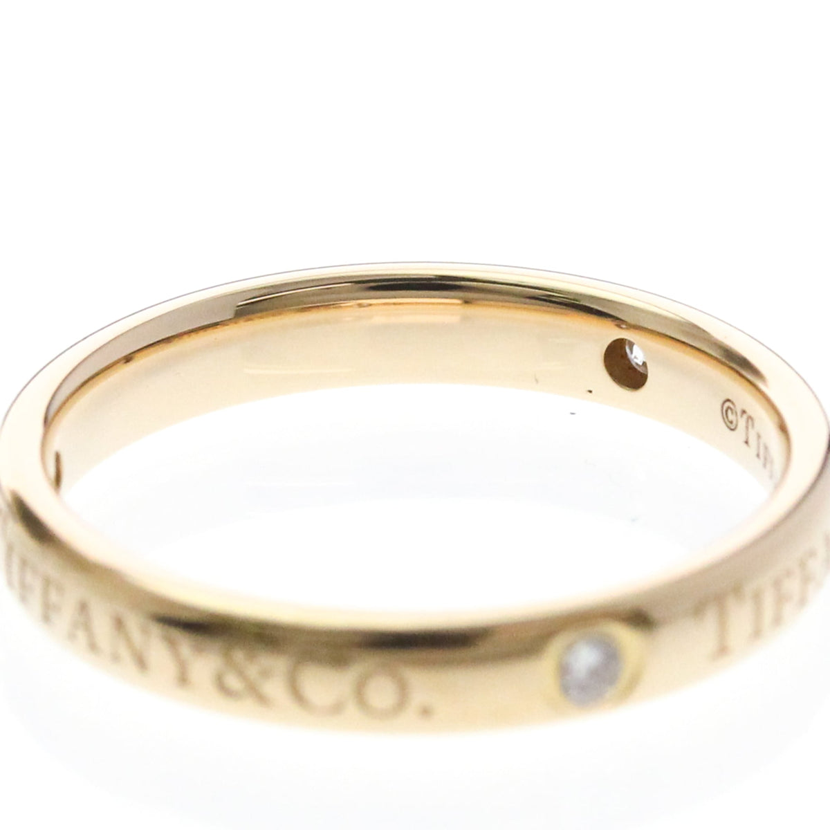 Tiffany Diamond Band · Rose Gold