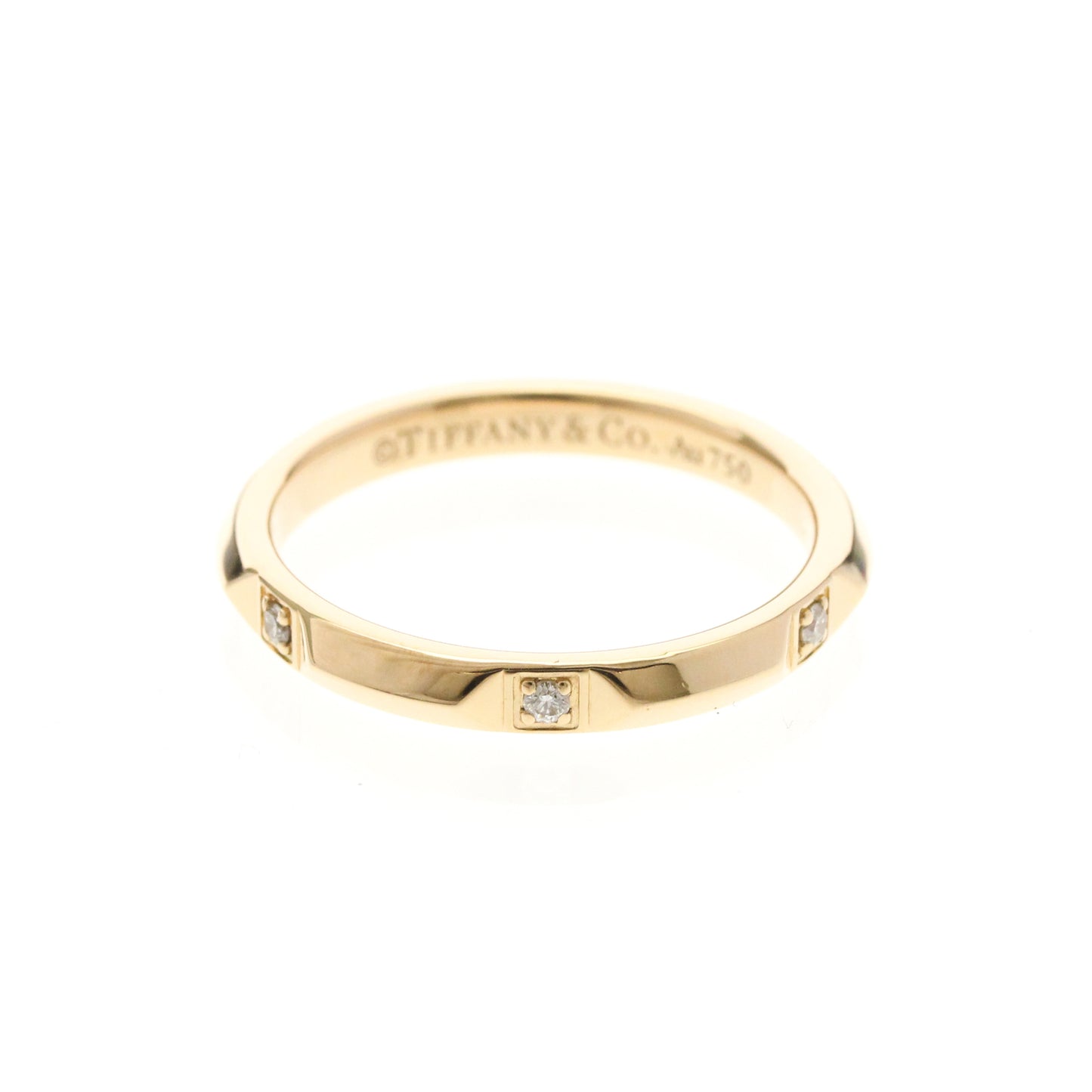 Tiffany True Band · Rose Gold · Diamond