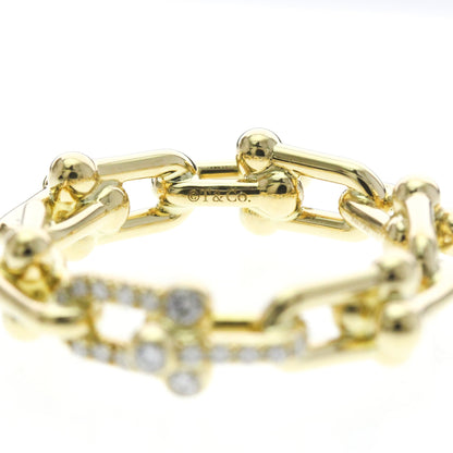 Tiffany Hardware Link · 18K Yellow Gold · Size 8 (EU 60)