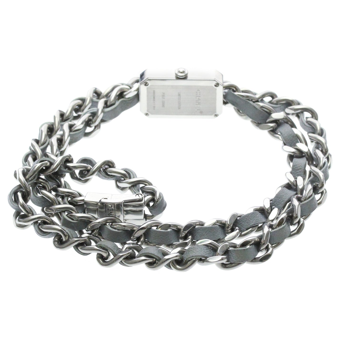 Chanel Premiere Lock · Steel · Mother-of-Pearl