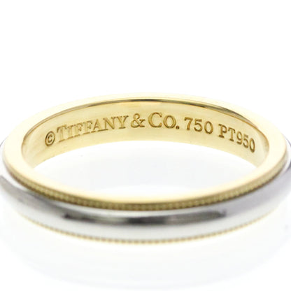Tiffany Milgrain · Platinum & 18K Yellow Gold