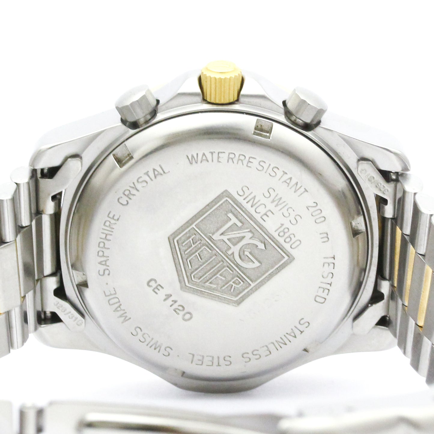Tag Heuer 2000 Chronograph · Gold Plated