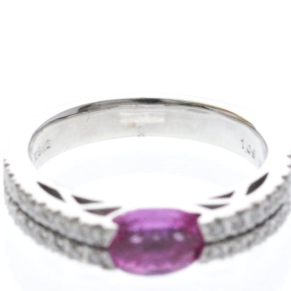 Ponte Vecchio · Sapphire & Diamond · 18K · Size 5.2 (EU 50.5)