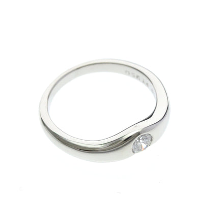 Tiffany Curved Band · Platinum · Diamond