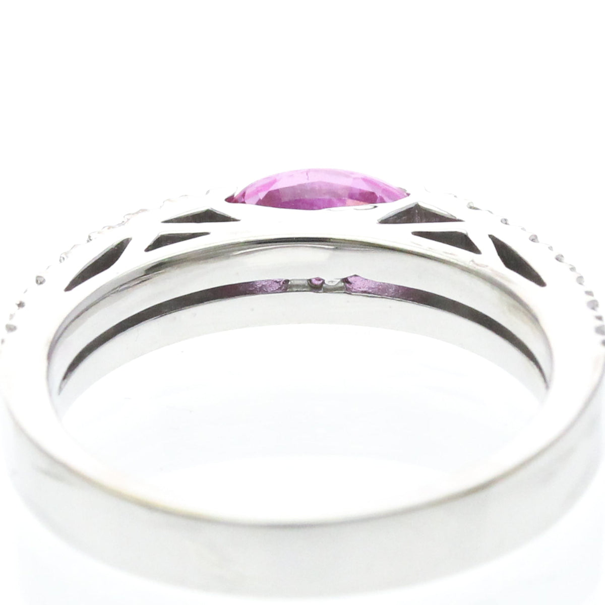 Ponte Vecchio · Sapphire & Diamond · 18K · Size 5.2 (EU 50.5)